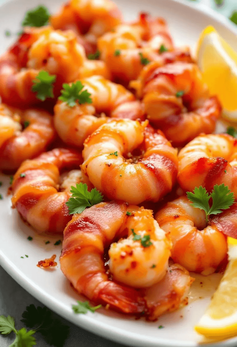 Bacon Wrapped Shrimp