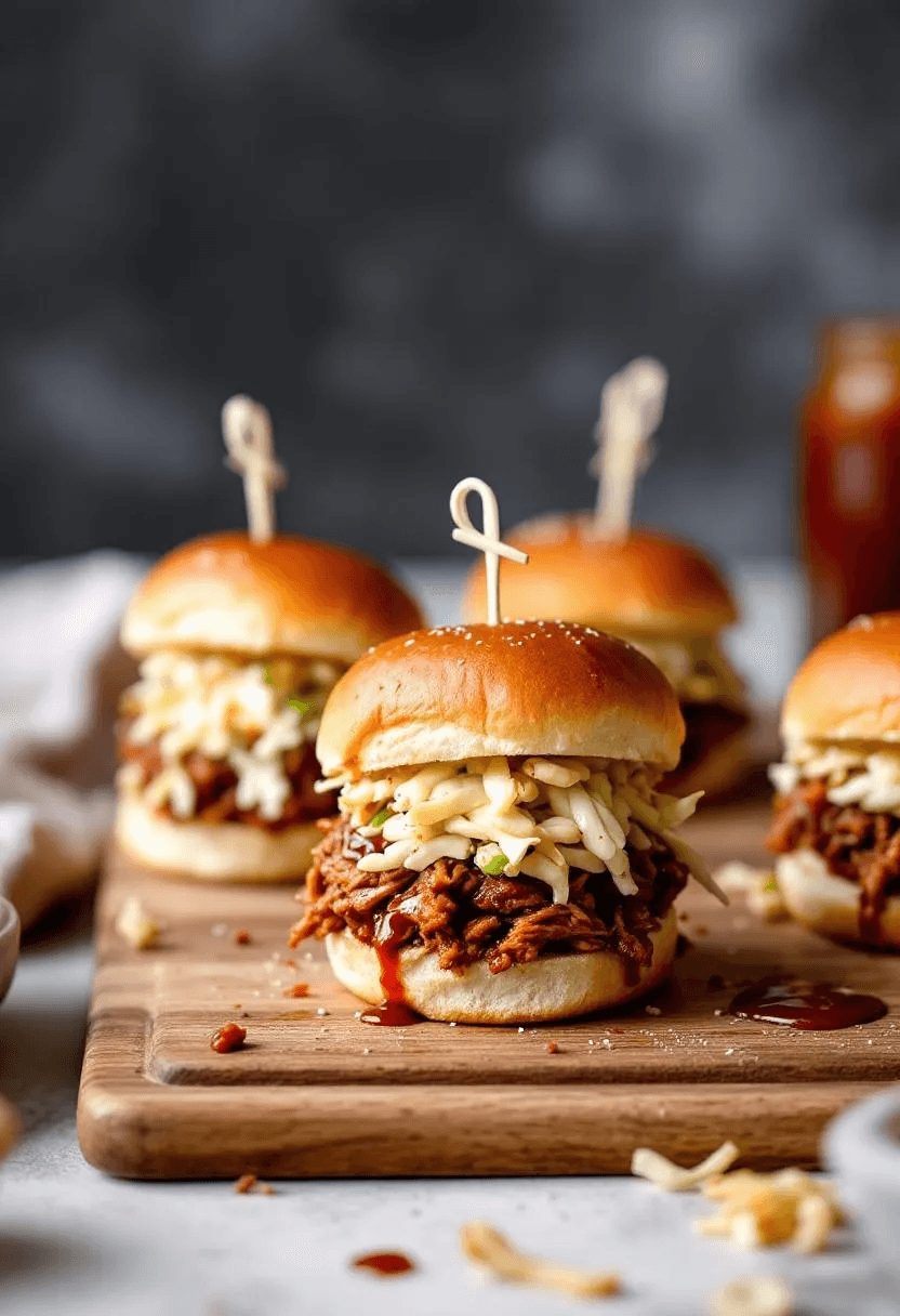 BBQ Pulled Pork Sliders