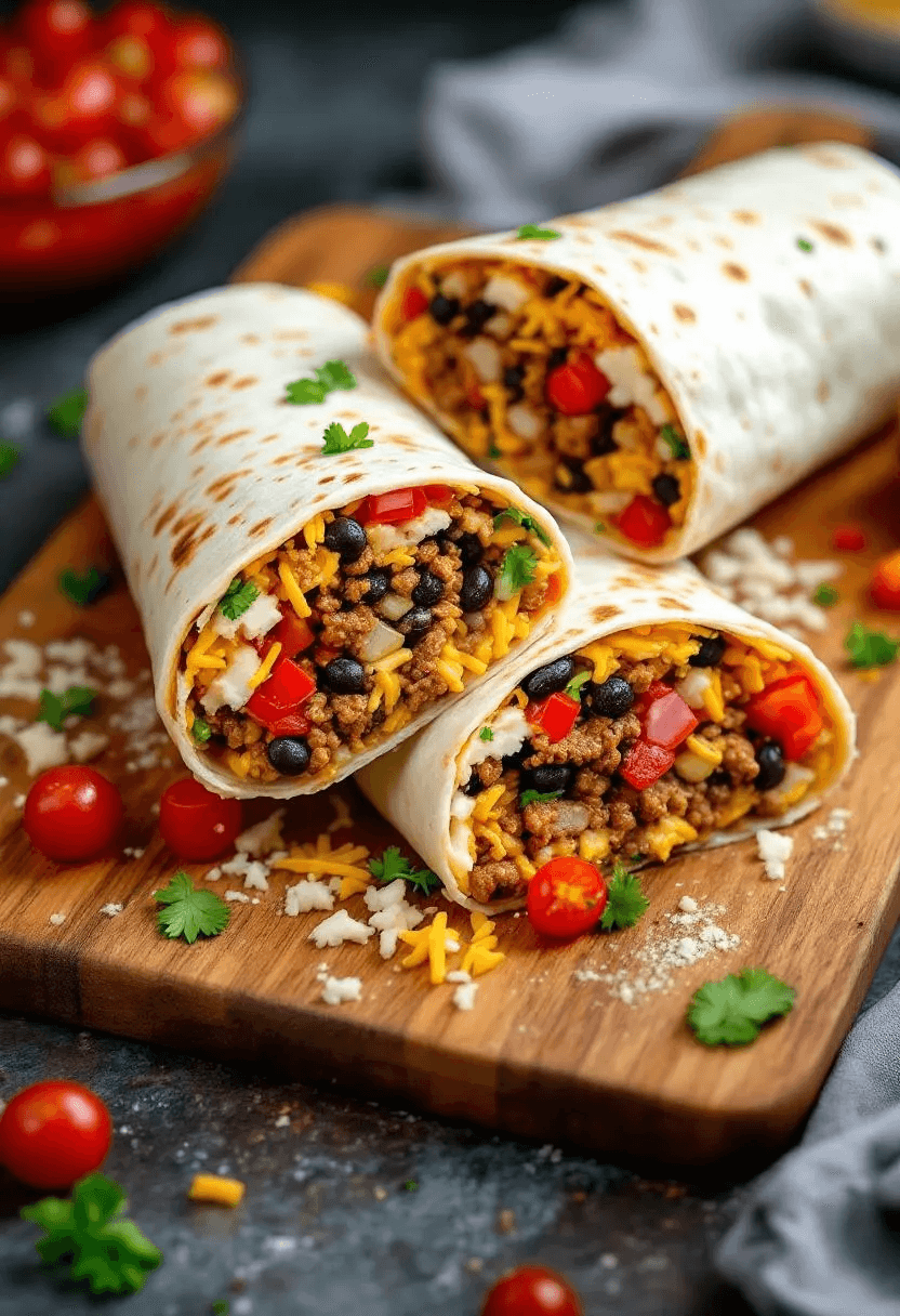 Beef Burritos