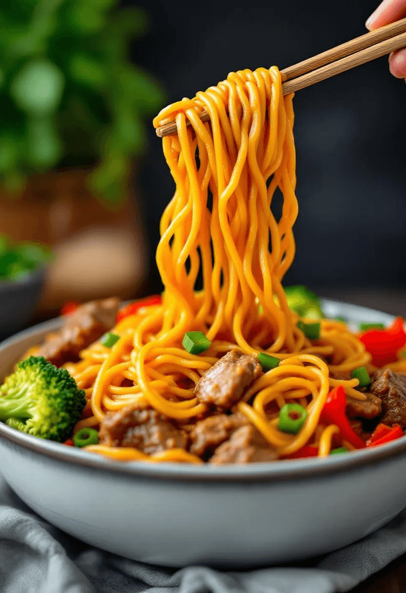 Beef Stir-Fry Noodles