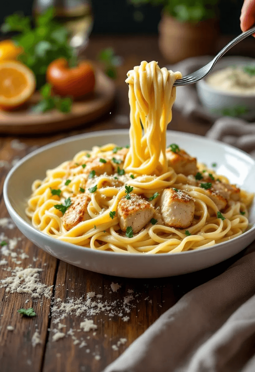Chicken Alfredo