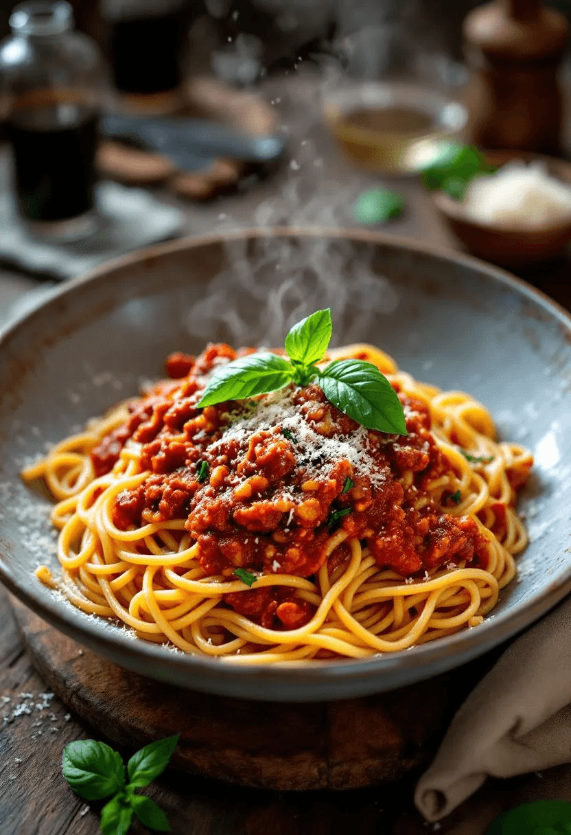 Classic Spaghetti Bolognese