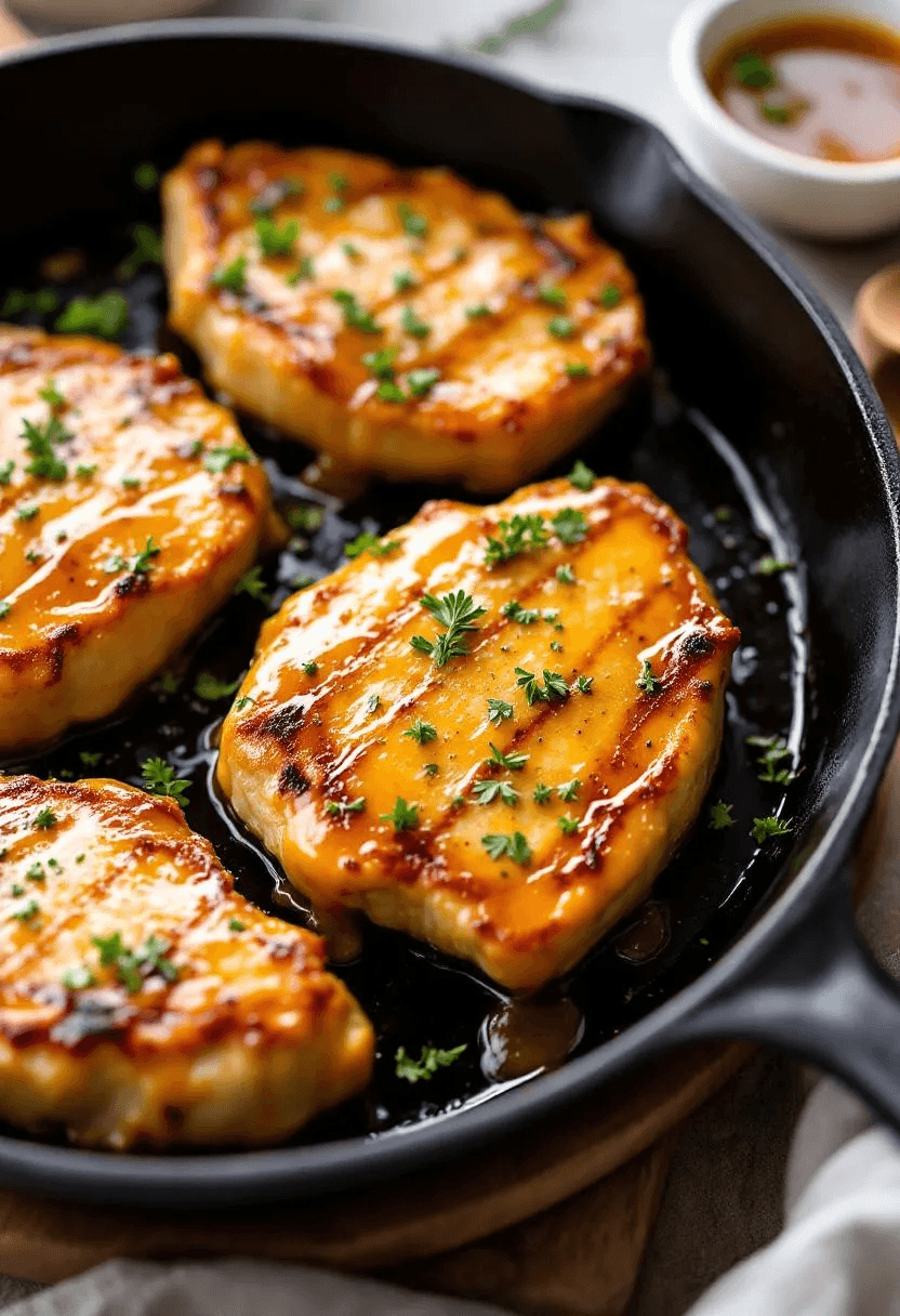 Honey Mustard Pork Chops