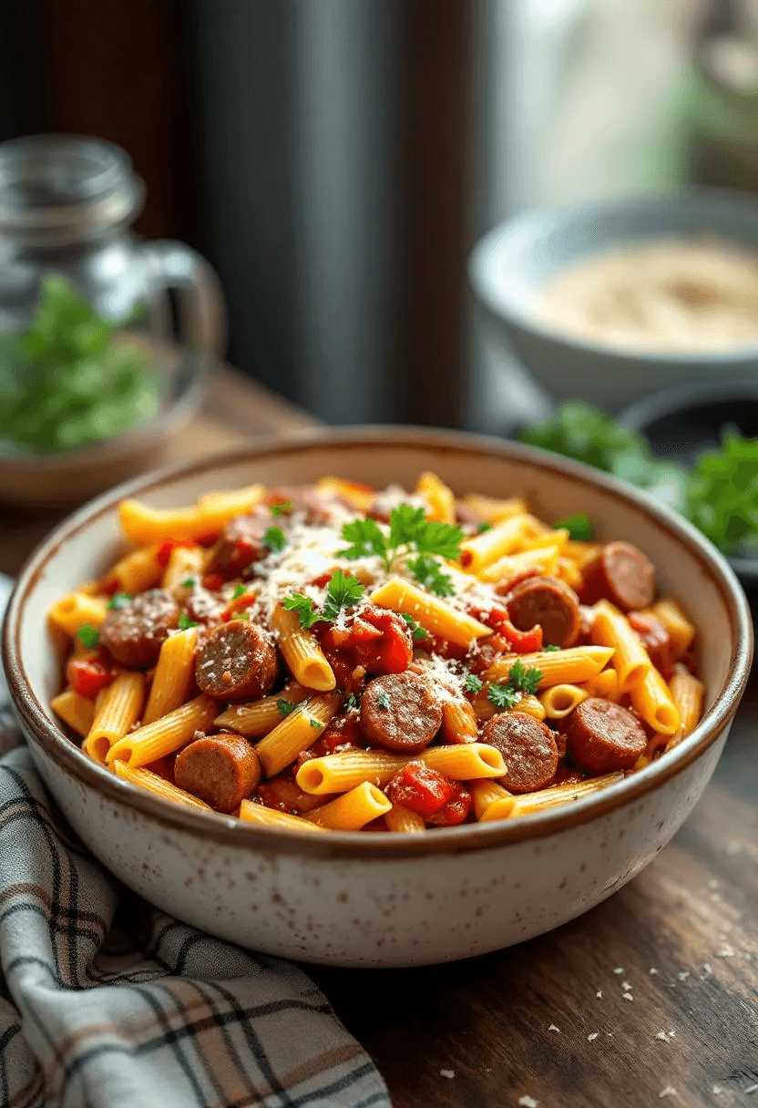 Italian Sausage Pasta