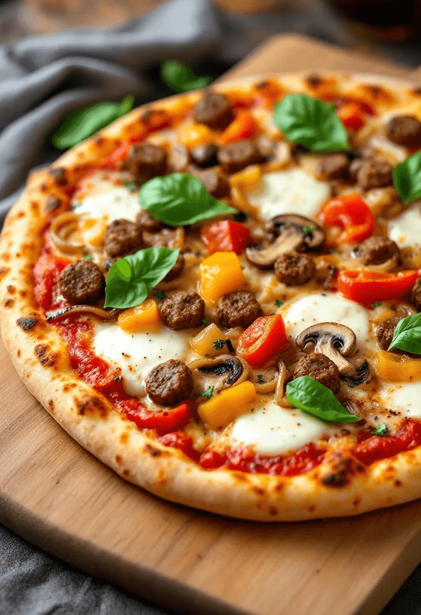 Italian Sausage Pizza