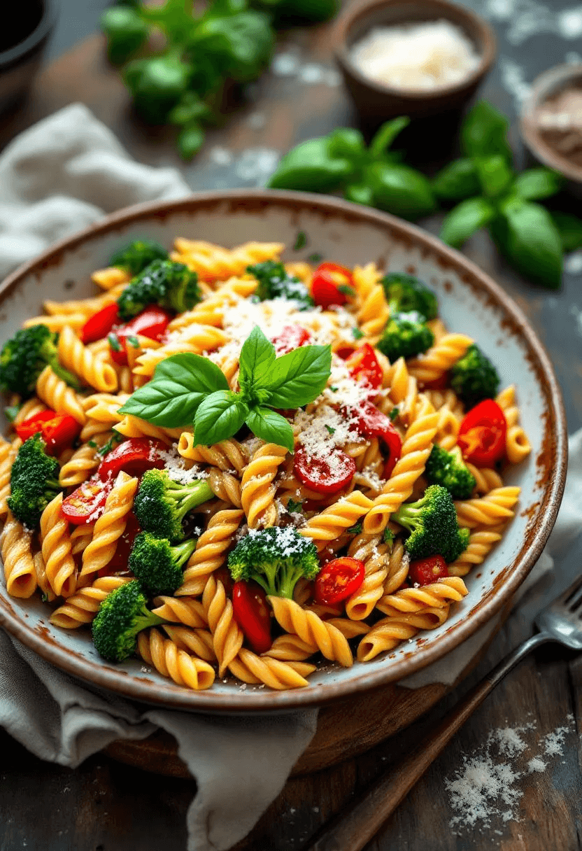 Mediterranean Vegetable Stir-Fry Noodles