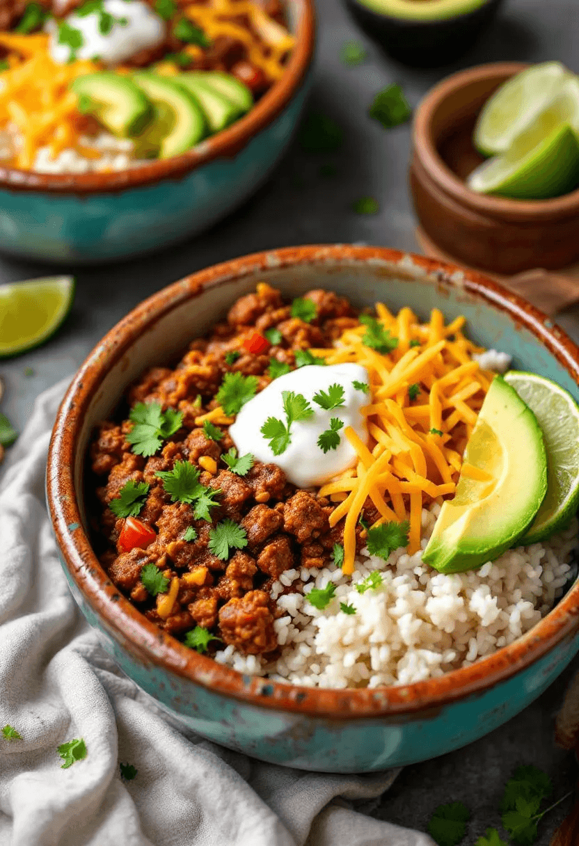 Mexican Beef Bowl