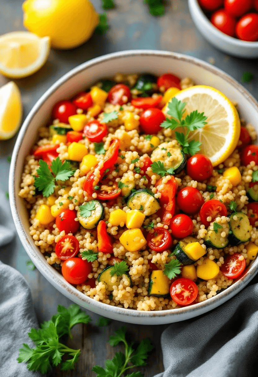 Quinoa Veggie Bowl