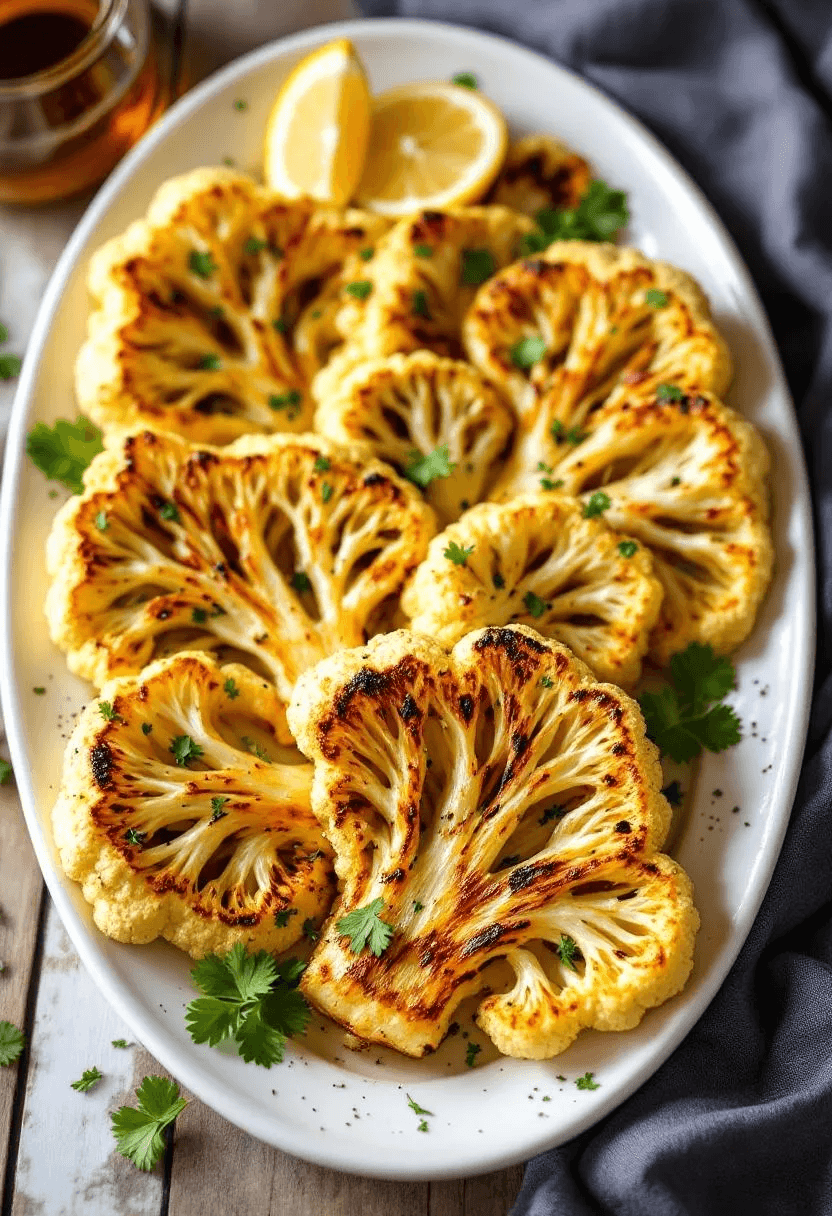 Roasted Cauliflower Steaks
