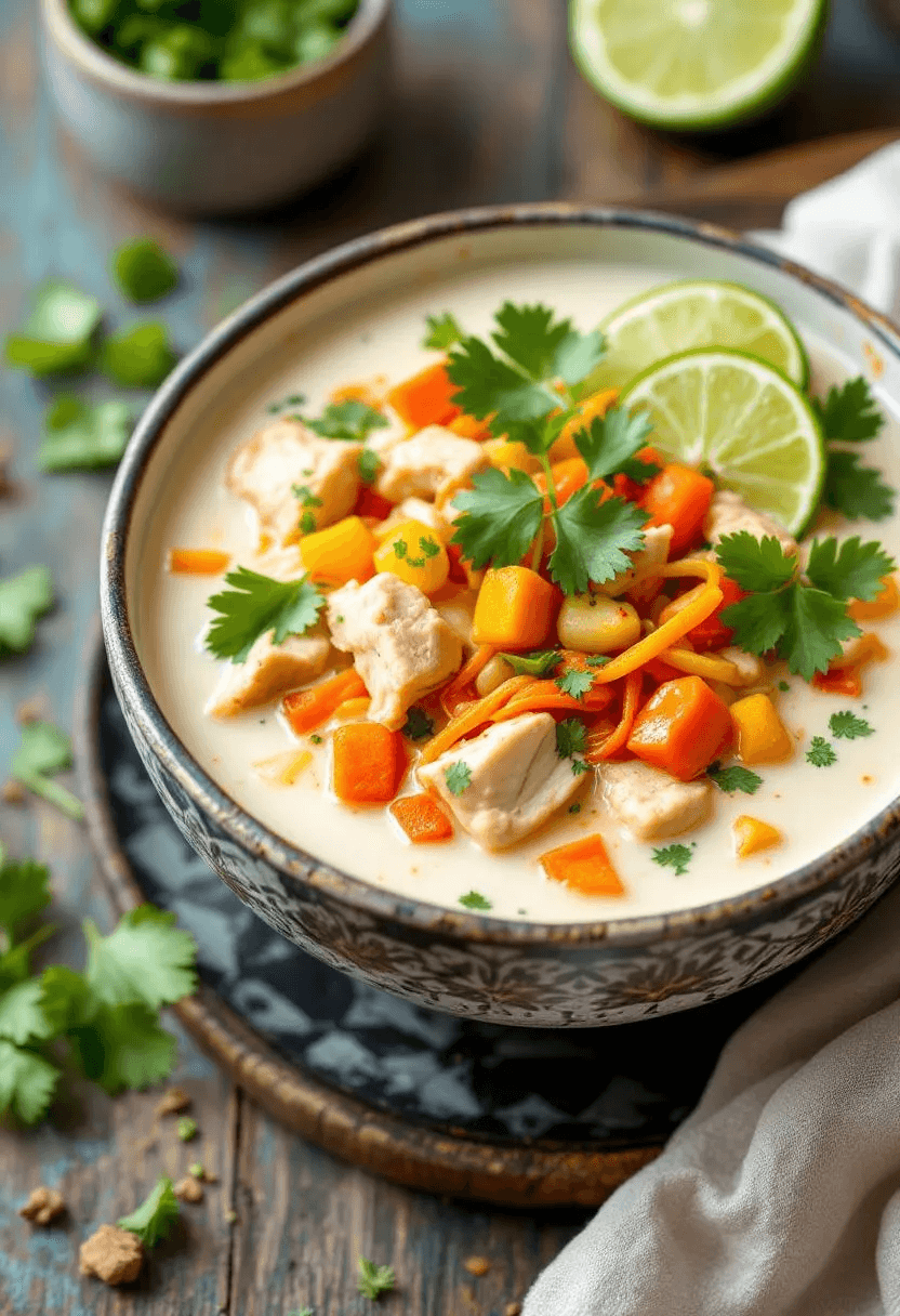 Thai-Inspired Coconut Soup