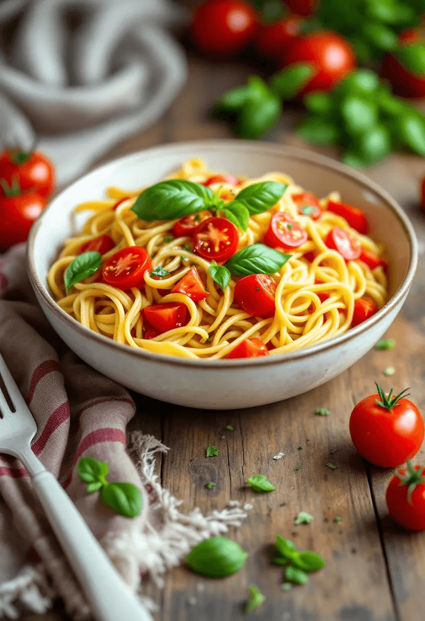 Tomato Basil Pasta