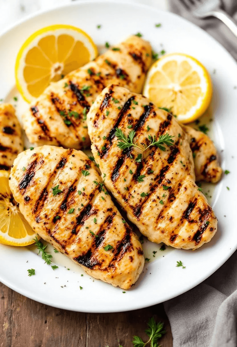Lemon Herb Grilled Chicken